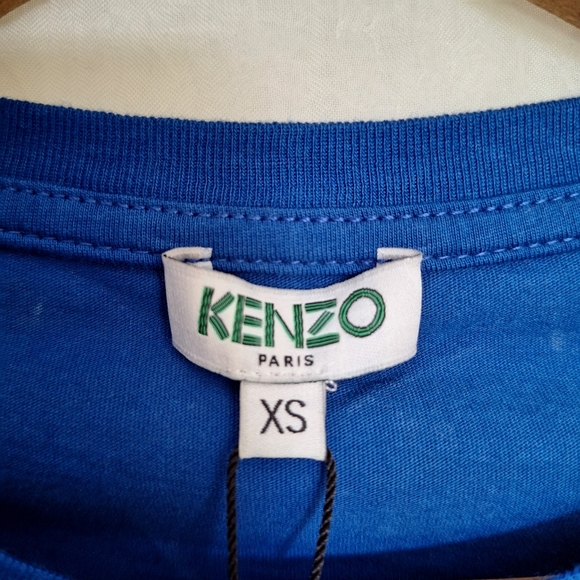 Kenzo Paris Blue Eye Men's T-Shirt - Picture 2 of 5